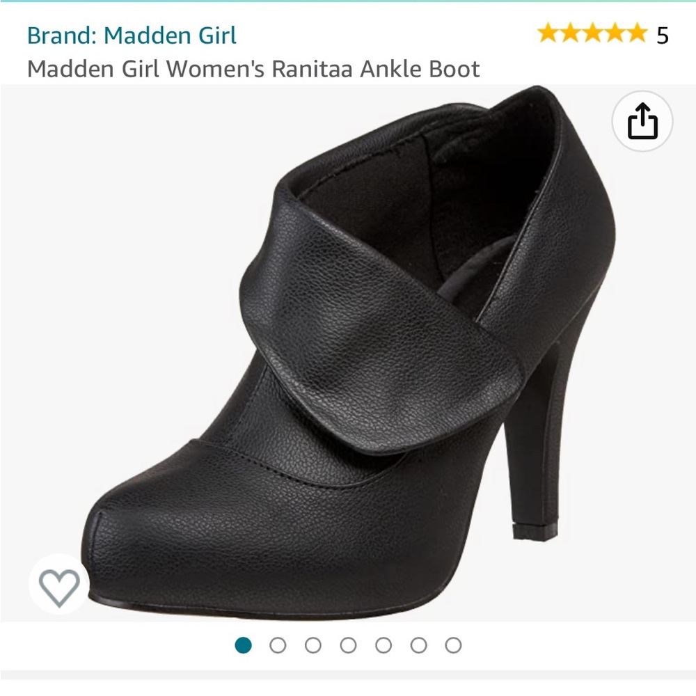 Madden Girl Ranitaa Booties size 10